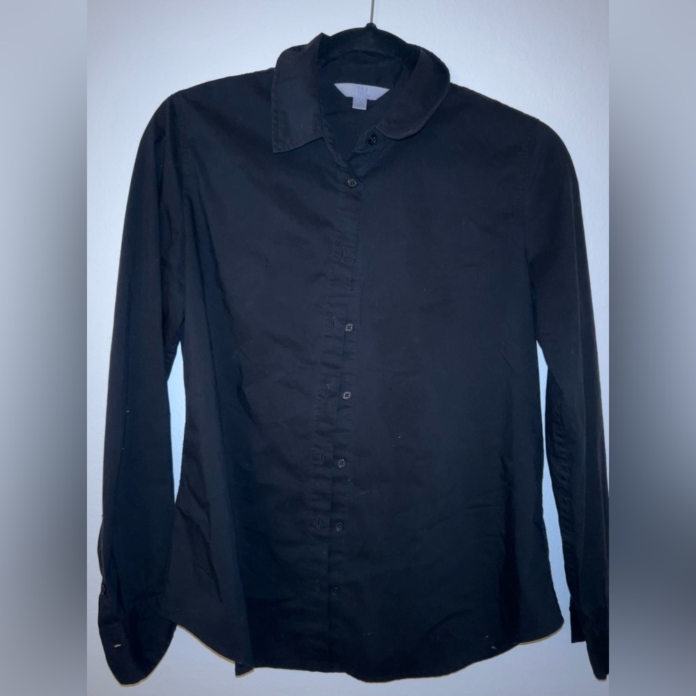 Black Buttoned Shirt